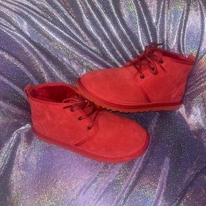 Mens Red UGG Neumel Chulkka boot